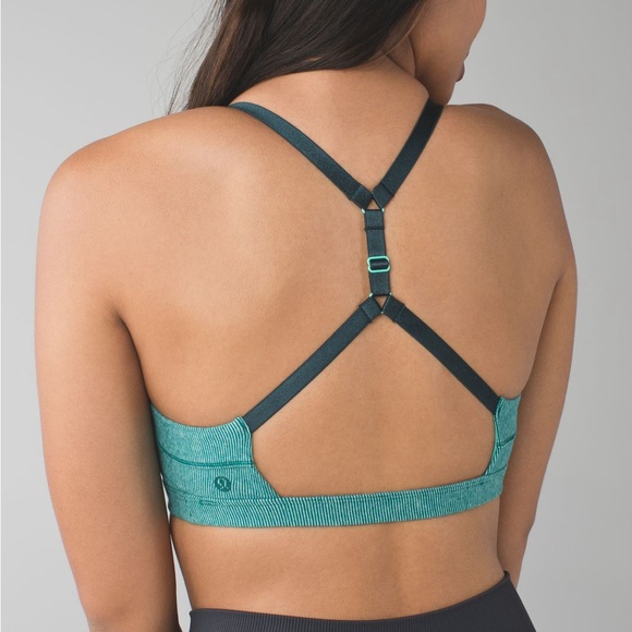 💚 Lululemon Anahatasana Bra size 8 - rare! - Picture 4 of 8